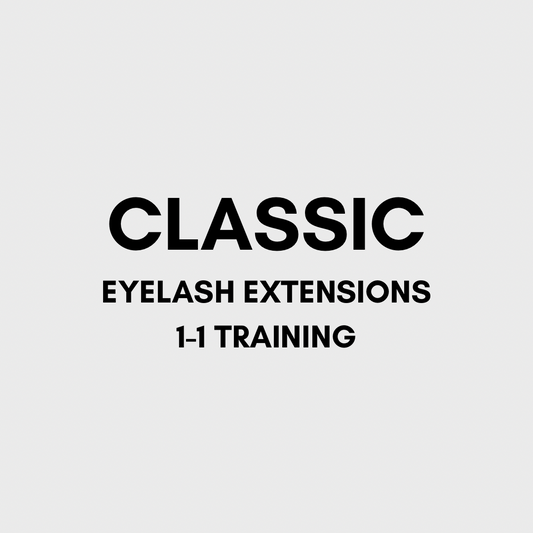 1-1 CLASSIC EYELASH EXTENSIONS BEGINNER COURSE